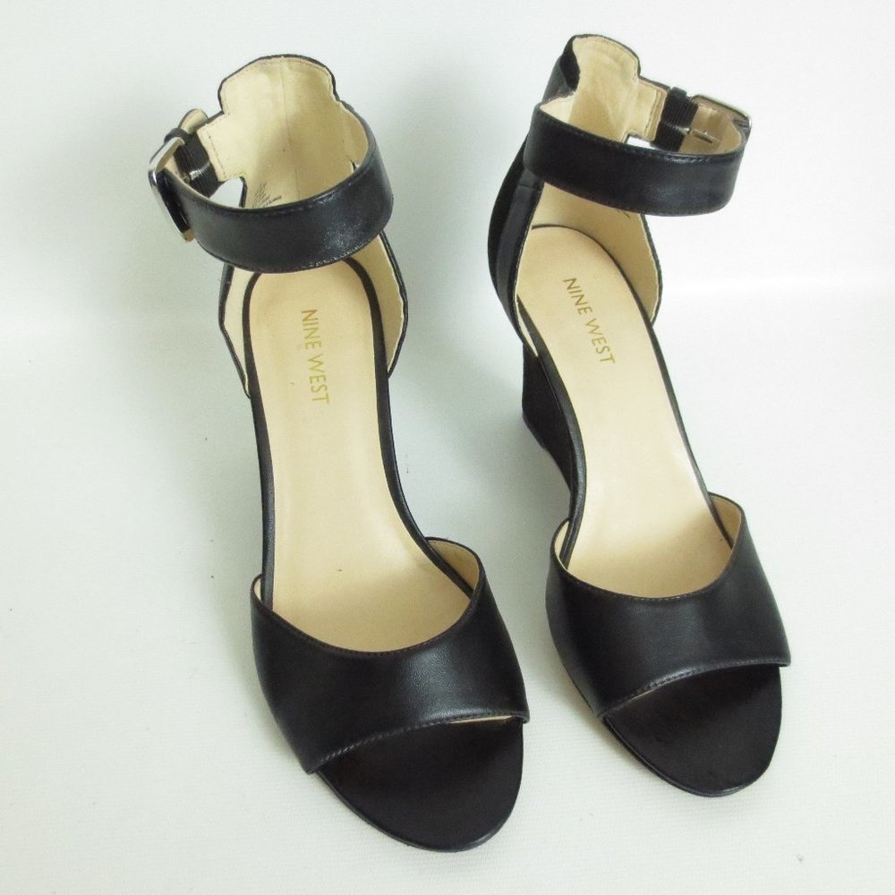 Nine West Women's Farlee Leather Dress Sandal